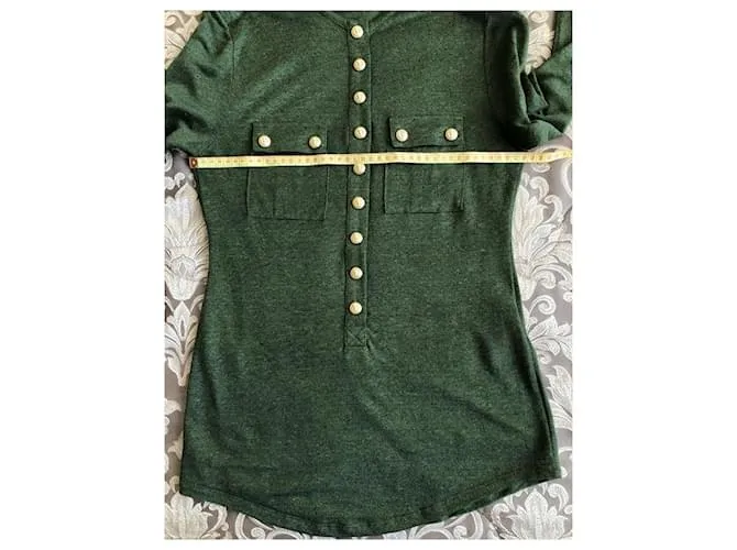 Balmain Túnicas Verde 