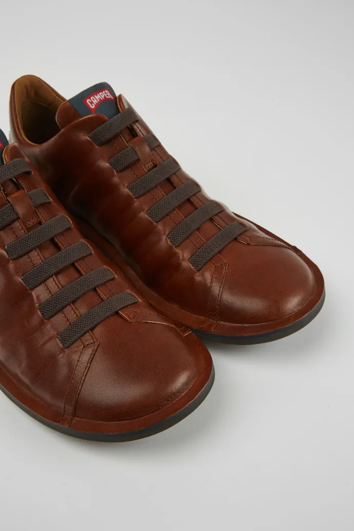 Beetle Zapato ligero marrón para hombre