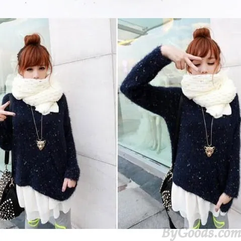 Bohemia Leopard Head Hollow Sweater Necklace