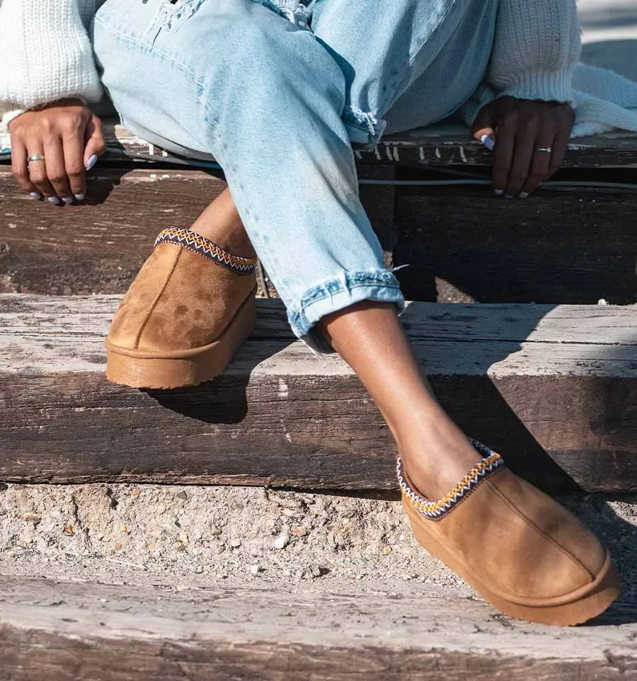 Botas australianas bajas marrones