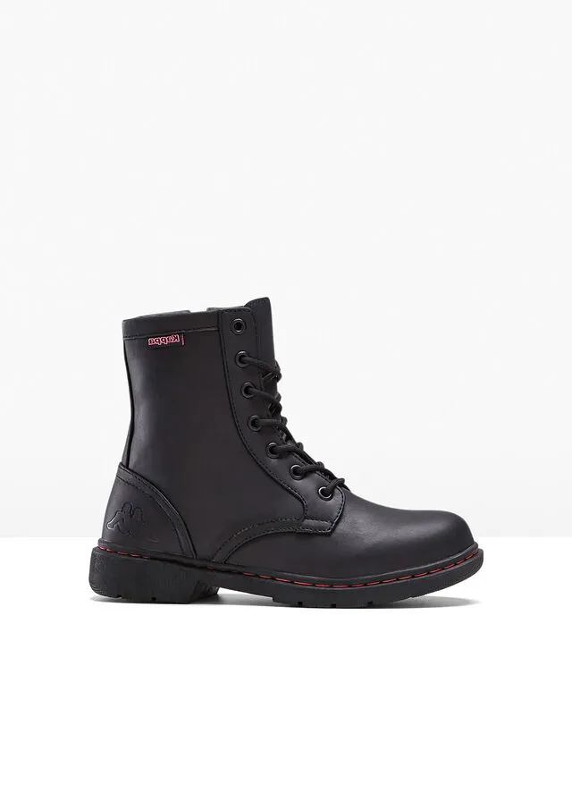 Botas con cordones Negro