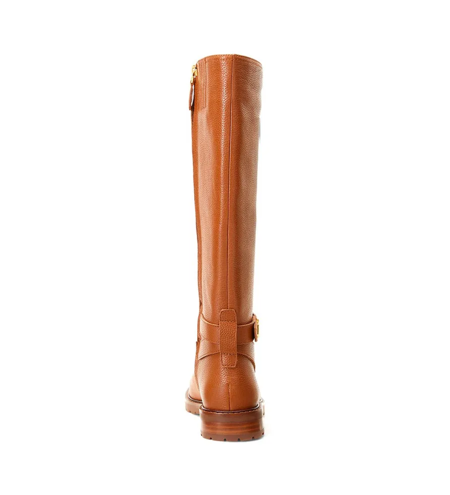 Botas de Piel Hallee marrón