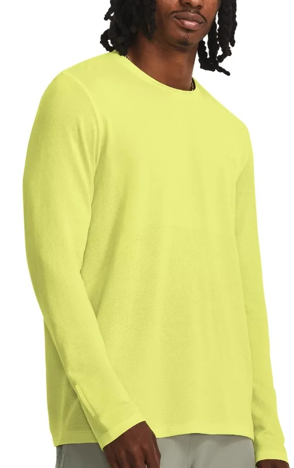 Camiseta de manga larga Under Armour UA SEAMLESS STRIDE LS-YLW