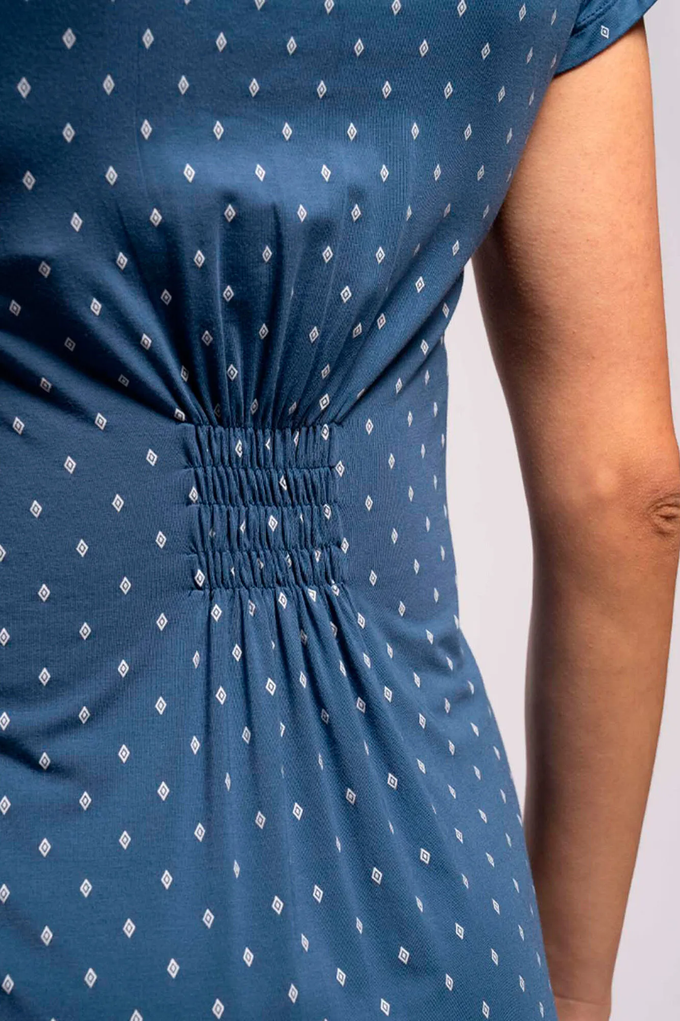 Camisón manga corta estampado corbatero lactancia
