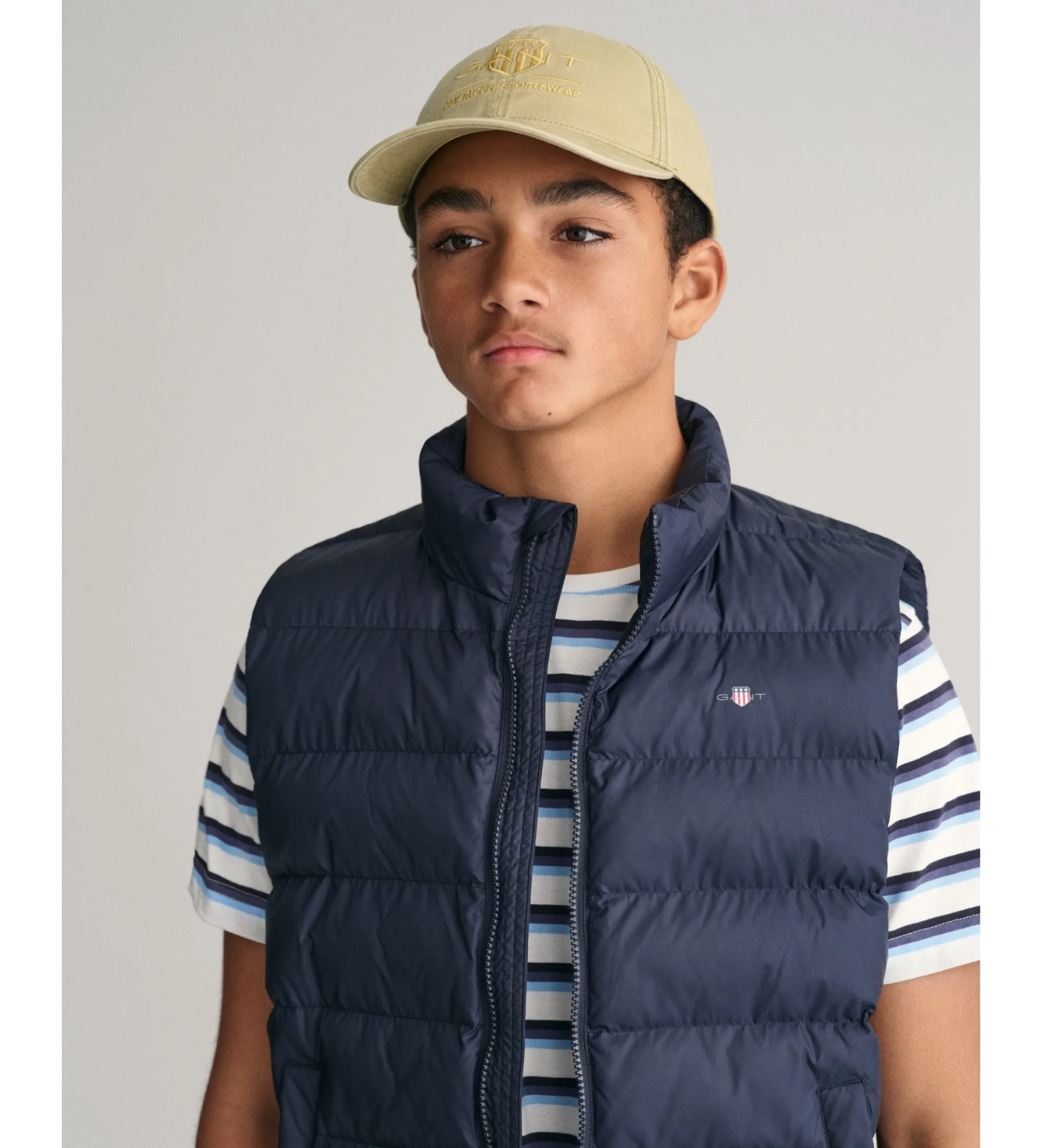 Chaleco acolchado ligero Shield Teens marino