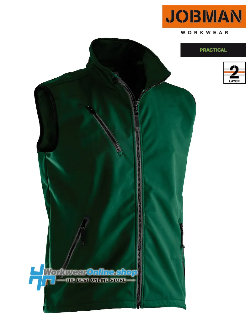 Chaleco Softshell ligero Jobman Workwear 7502