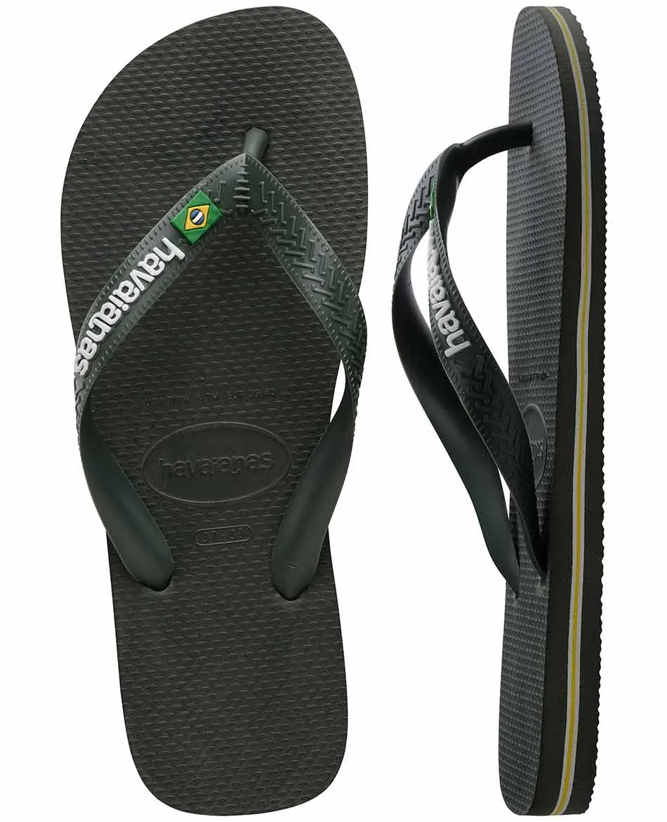 CHANCLAS HAVAIANAS BRAZIL LOGO