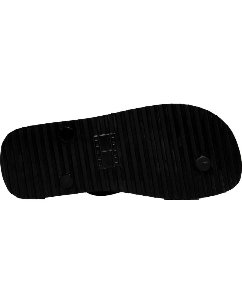 Chanclas TOMMY JEANS  de Mujer CHANCLAS MUJER LOGO EN0EN02447  NEGRO