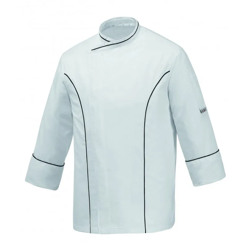 Chaqueta de cocina unisex EGOCHEF 2072001E MASTER WHITE 