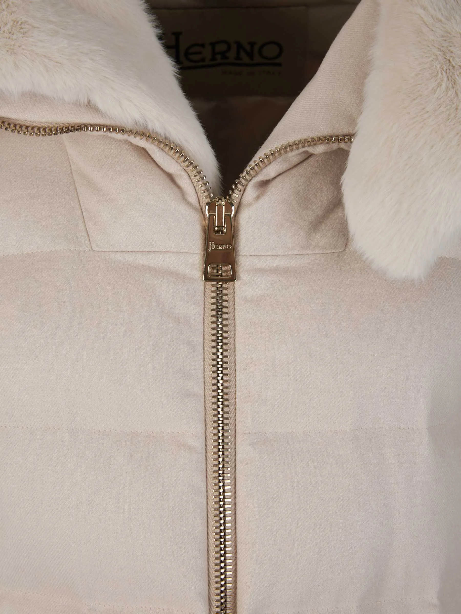 Chaquetón Acolchado Faux Fur