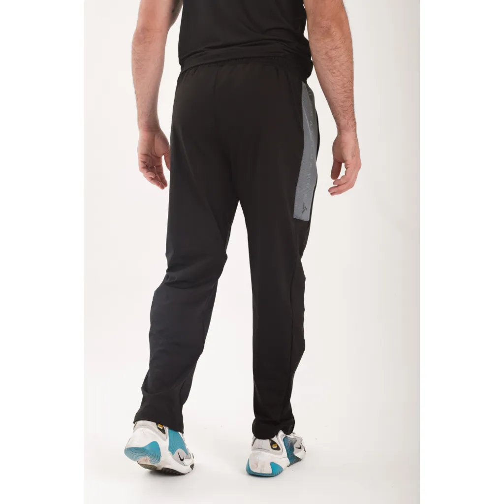 Combo x 2! Pantalón De Lycra/Friza Con Detalle De Red Urban - Pared Negro y Gris