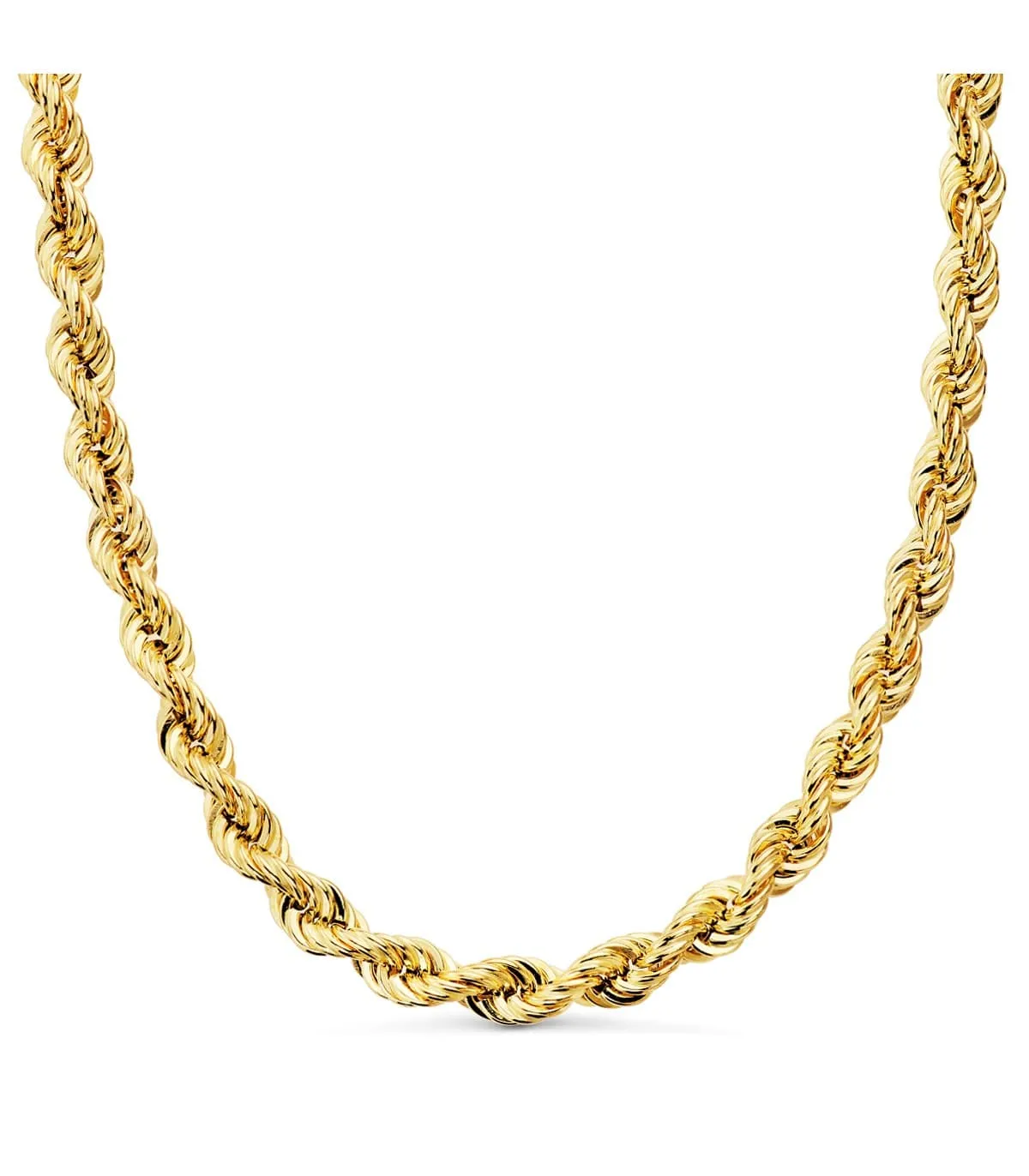 Cordón Salomónico Ligero Oro amarillo 18k 60cm 6mm