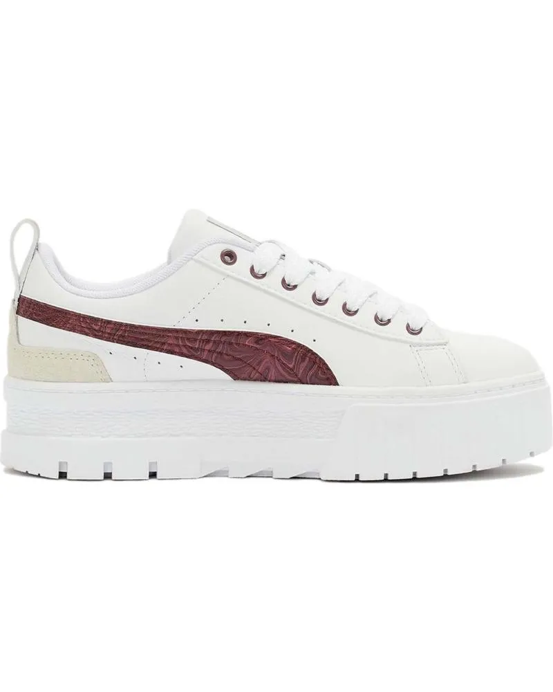 Deportivas PUMA  de Mujer y Niña ZAPATILLAS MAYZE SWIRL WNS  BLANCO
