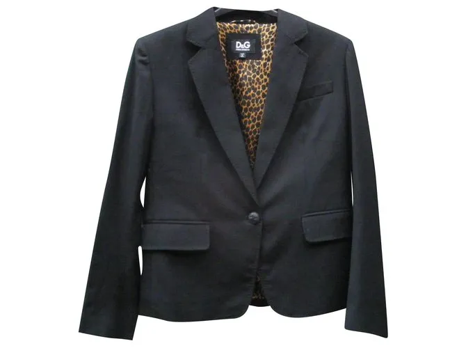 Dolce & Gabbana Chaquetas Negro 