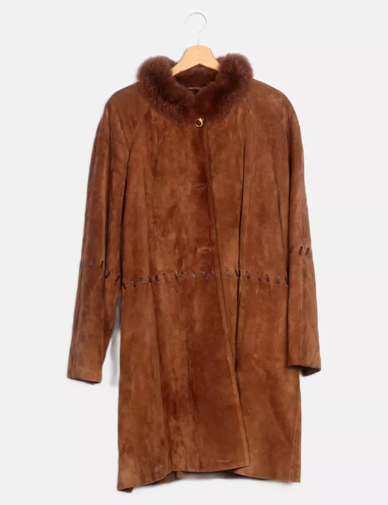 Dolores Dulanto Chaquetón Piel