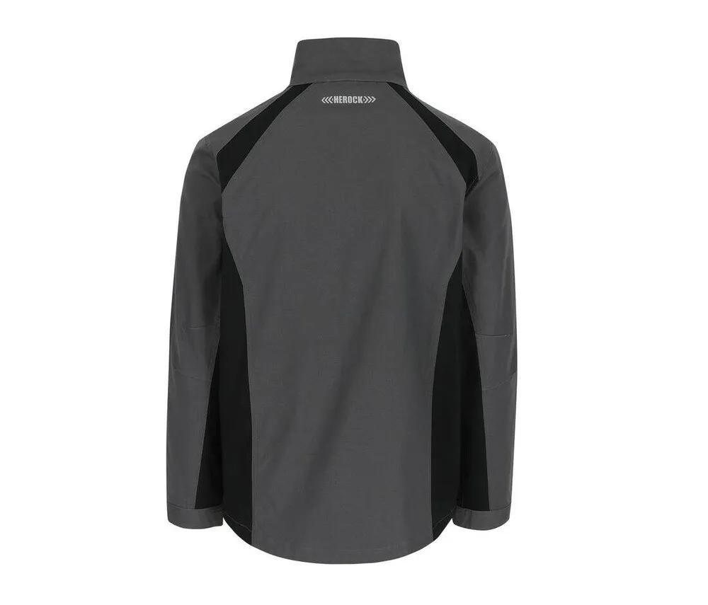Herock HK102 - Multi-pocket, 2-way stretch jacket - Anthracite/ Black
