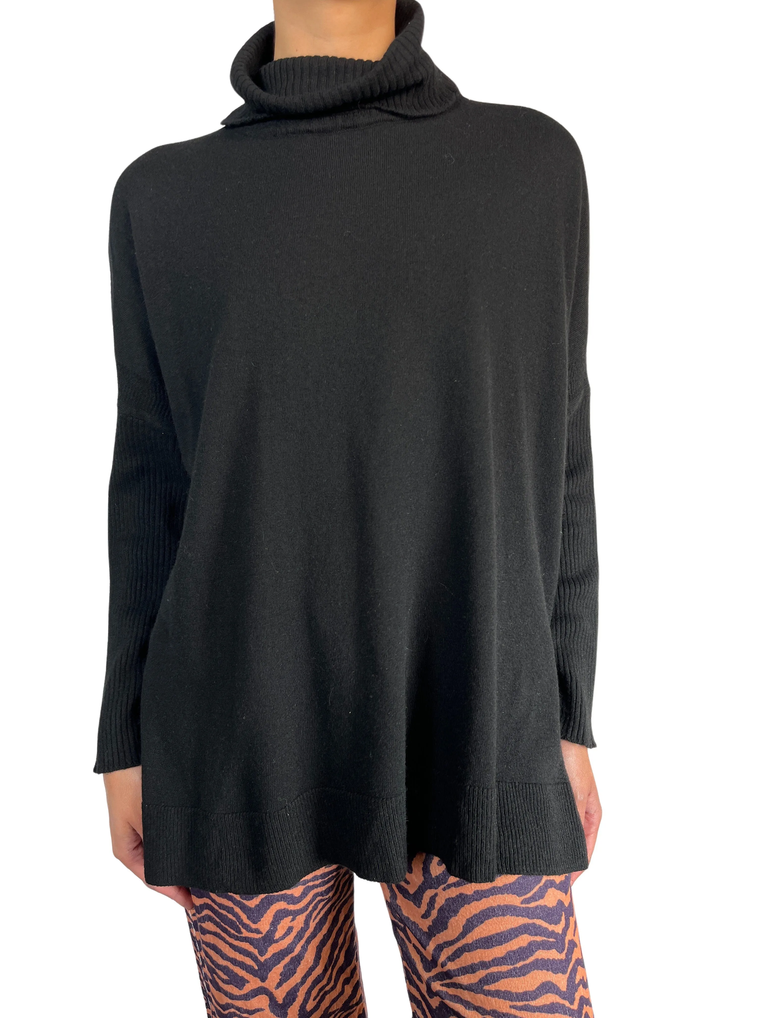 JAZMIN CHEBAR Sweater Poncho Calypso