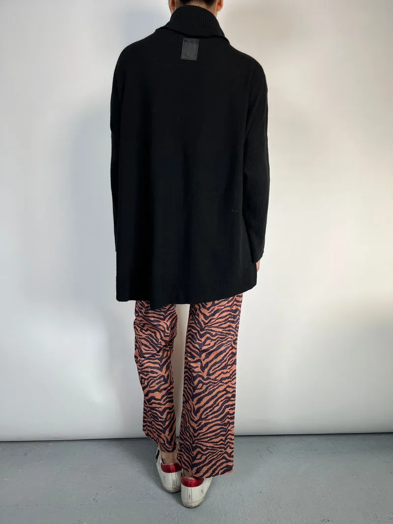 JAZMIN CHEBAR Sweater Poncho Calypso