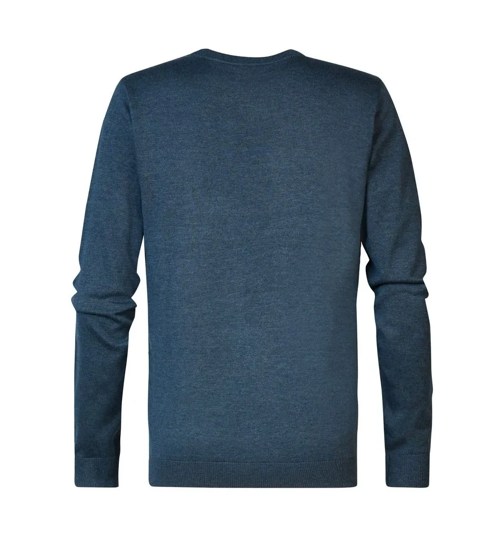 Jersey Petrol fino cuello redondo nenana