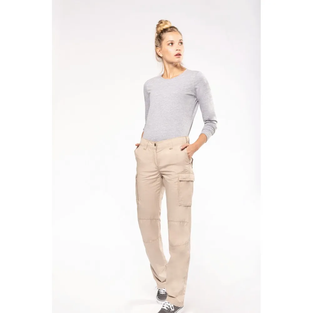 K746-PANTALÓN LIGERO MUTIBOLSILLOS PARA MUJER