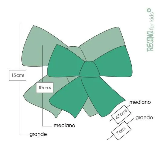 Lazo grosgrain grande negro