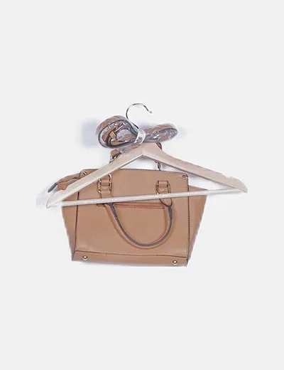 LYDC London Bolso marrón detalle lazo