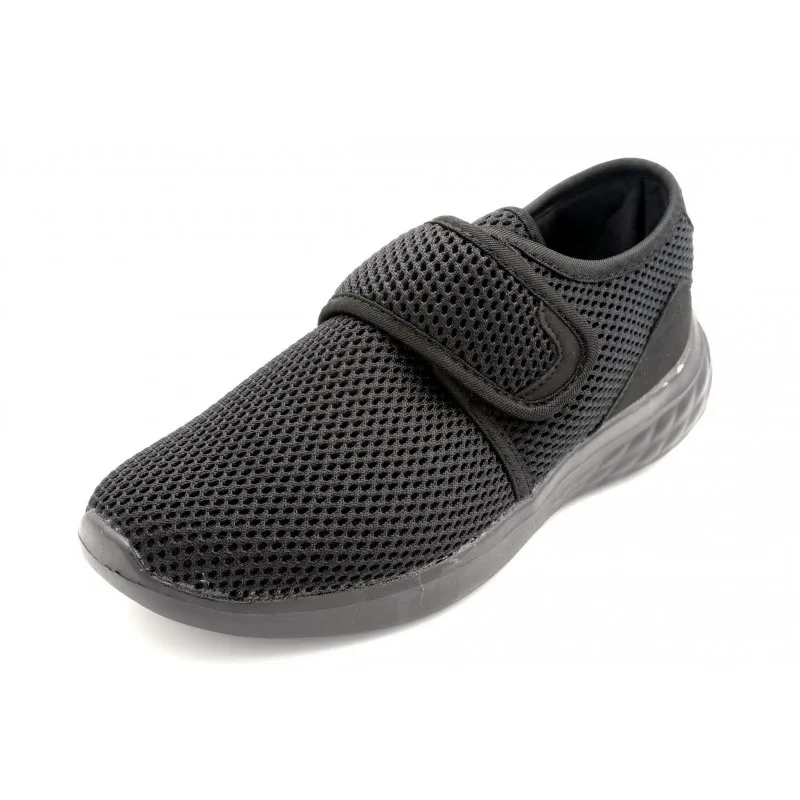 Nicoboco Manola - Zapatilla ancha de velcro con plantilla foam