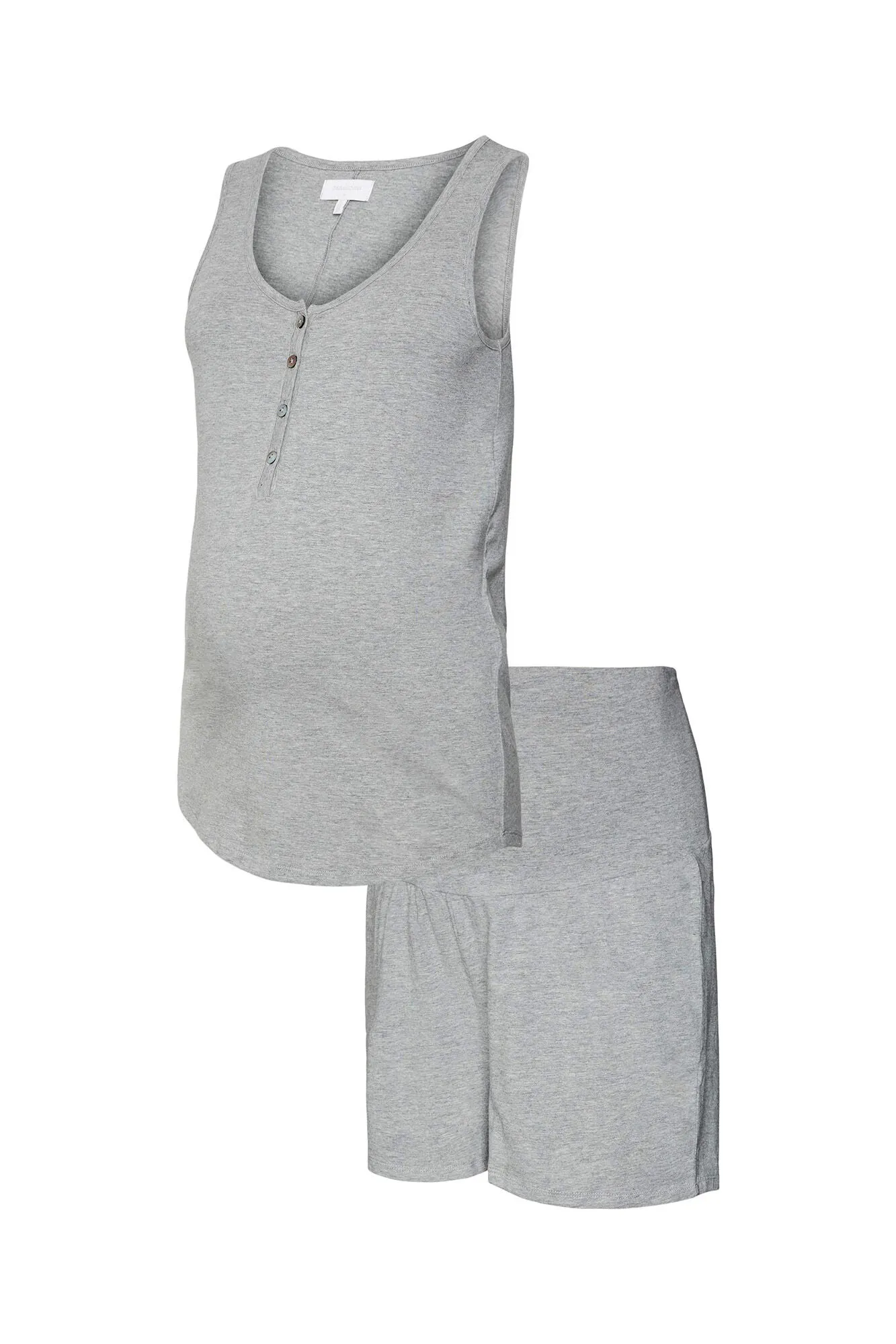 Pijama corto maternity de lactancia