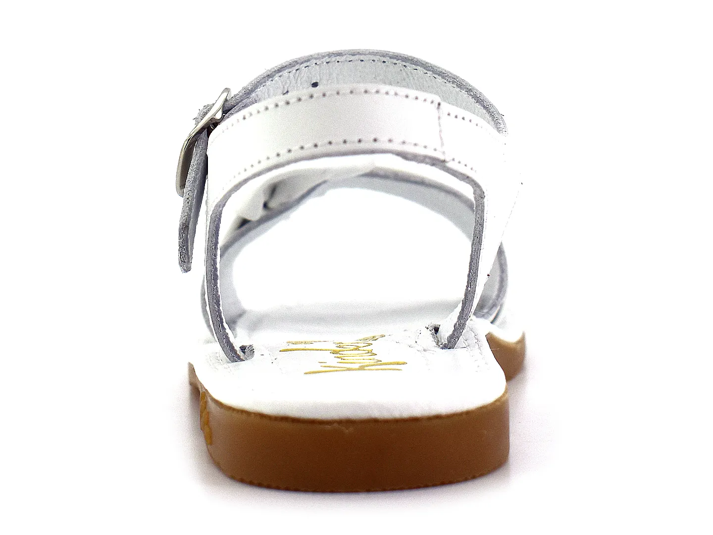 Sandalias Kinder 6021 Blanco Para Niña