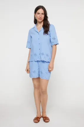 Short de mujer 100% Algodón.Cintura Elástica.