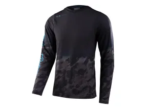 SKYLINE LS JERSEY FADER DIGI BLACK M