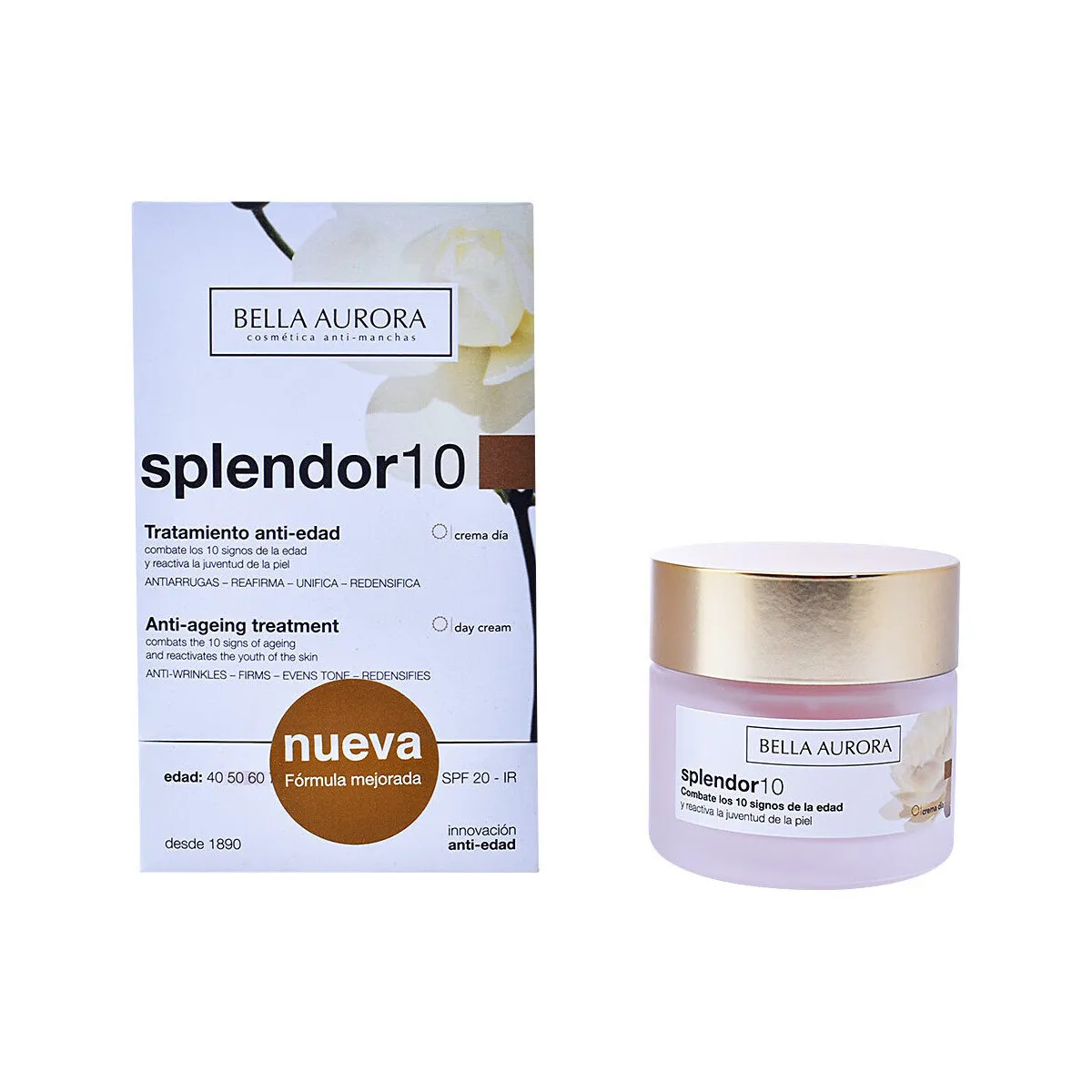 Splendor 10 Tratamiento Anti-edad Spf20