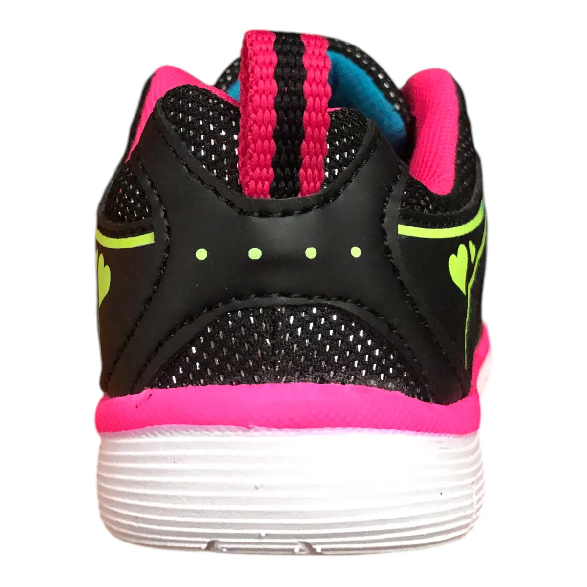 Tenis Deportivo Negro/FIUSHA Para Niña COURT