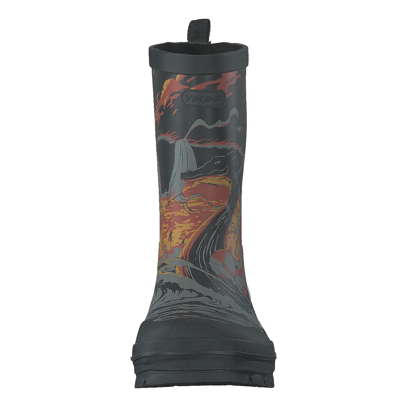 Viking calzado Jolly Print Black/sun