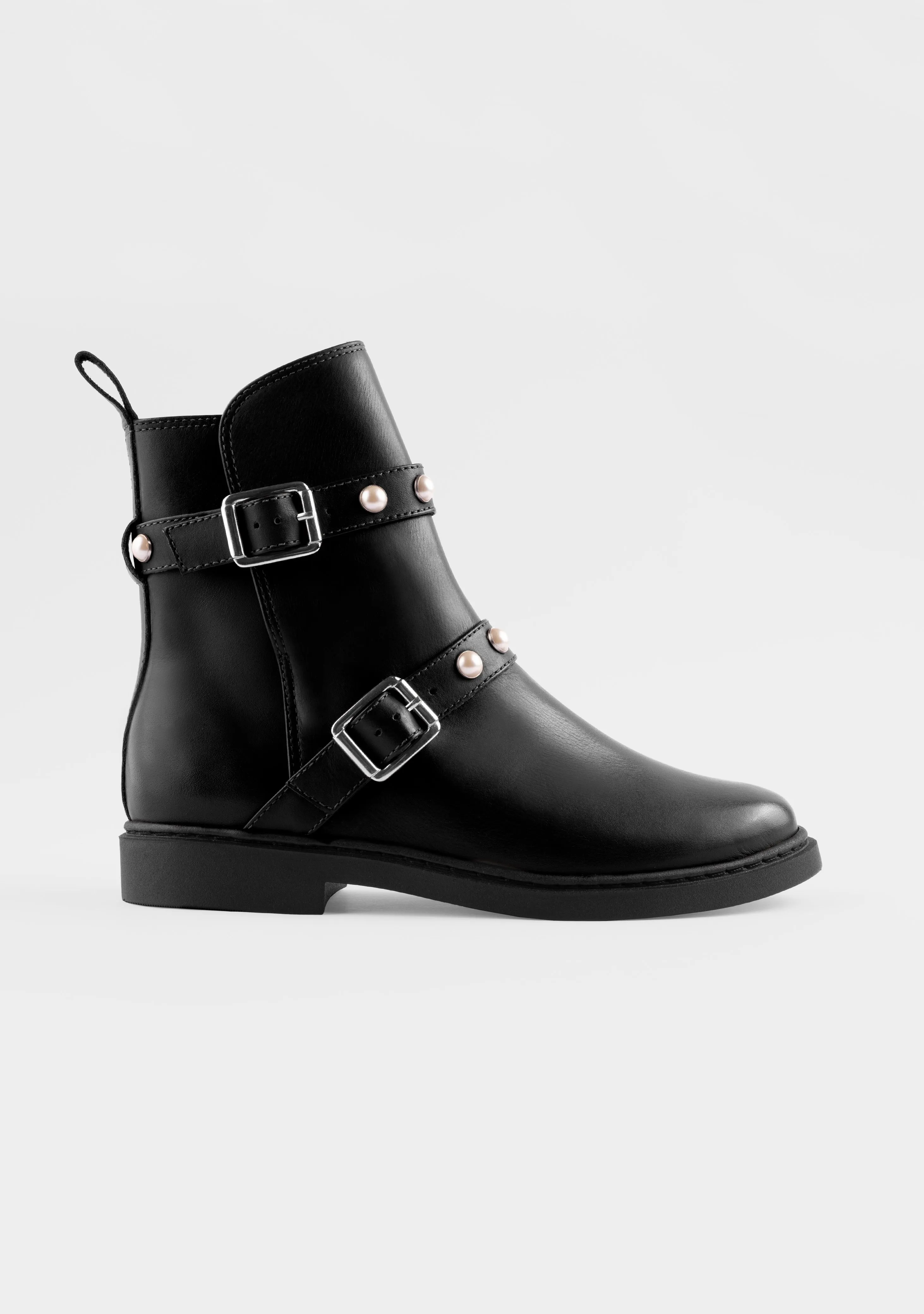 Vinci Shoes Botas Negras Augusta